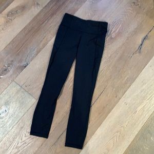BLACK LULU LEMON LEGGINGS